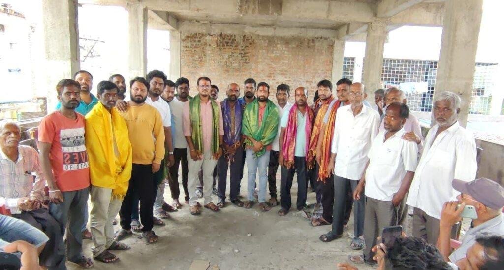 రజక సంఘం నూతన అధ్యక్షుడిగా కంచర్ల స్వామి