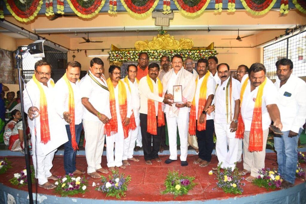 శ్రీ వాసవి కన్యకా పరమేశ్వరి అమ్మవారి జయంతి వేడుకలో పాల్గొన్న ఎమ్మెల్యే దేవిరెడ్డి సుధీర్ రెడ్డి