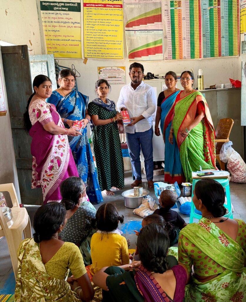 ధర్మాజీపేట 8వ వార్డులో “ఆరోగ్య లక్ష్మి” సరుకుల పంపిణీ