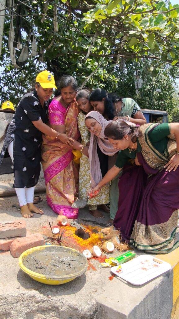 ఖైరతాబాద్‌లో టీఆర్‌ఎస్ జెండా గద్దెకు భూమి పూజ