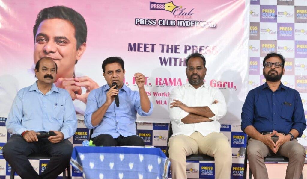 తెలంగాణకు కాంగ్రెస్‌నే మొదటి శత్రువు: కేటీఆర్