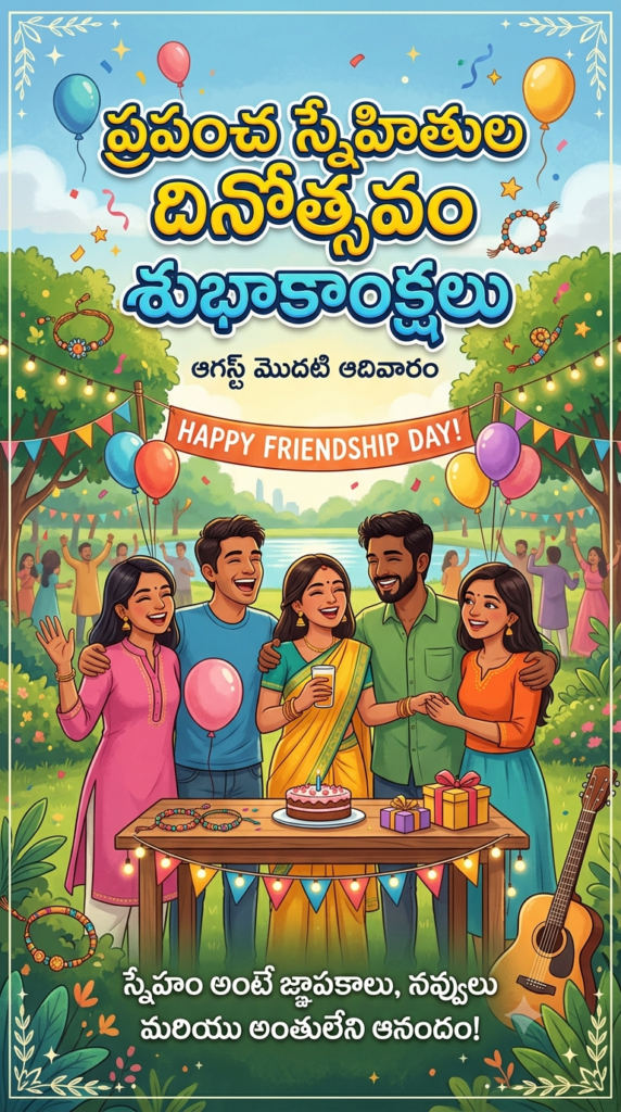 స్నేహం.. జీవితానికి శాశ్వత బలం