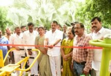 విజయ గార్డెన్స్ కాలనీలో ఓపెన్ జిమ్, చిల్డ్రన్స్ పార్క్ ను ప్రారంభించిన ఎమ్మెల్యే సుధీర్ రెడ్డి