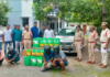 నిషేధిత గడ్డి మందుల అక్రమ రవాణా భగ్నం.. నలుగురు అరెస్ట్
