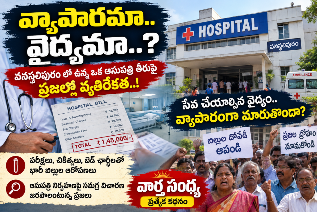 వ్యాపారమా.. వైద్యమా..?